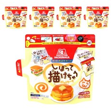 MORINAGA 森永 手作鬆餅粉, 日本原裝進口, 鬆軟綿密, 簡單料理, 150g, 5包