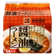 創意一品 醬油拉麵 Set 日本原裝進口, 5包