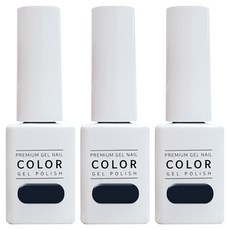 더젤 프리미엄 젤네일, 135호 크러쉬온블루, 10g, 3개