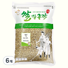 쌀집총각 찰보리, 1kg, 6개