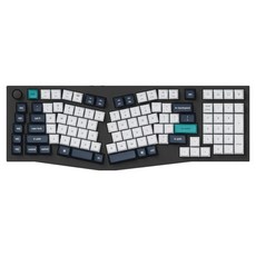 키크론 Q13 MAX 핫스왑 RGB 기계식 유무선 인체공학 키보드, 카본 블랙, Q13M-M1, 적축