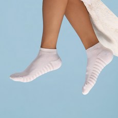 里圖 Airy Cool 運動休閒襪 夏季襪, 1個, 白色