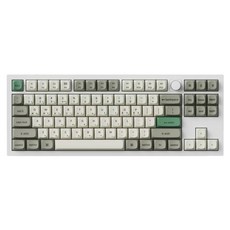 키크론 Q3 MAX RGB 기계식 핫스왑 유무선 텐키리스 키보드, 화이트, Q3M-P9Z, 저소음 바나나축