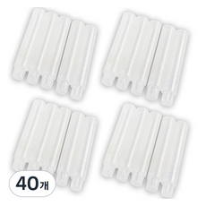 MaDaKkuMi 粉筆夾盒, 透明, 40個