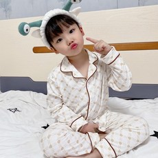 스타빈 아동용 패턴포인트 홈웨어 상하의 세트