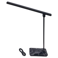 鋁合金充電檯燈 黑色