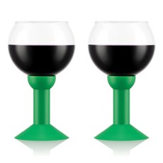 보덤 쿠팡수입 옥테트 레드 와인잔, 2개, 0.35L