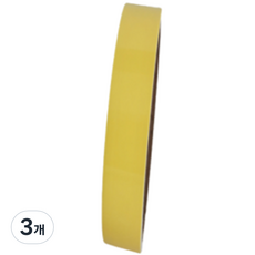 디트리 야광 반사 테이프, 옐로우, 3개
