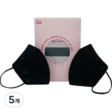 ALLBARUN 라이트 비말차단 마스크 중형 KF-AD, 30개입, 블랙, 5개
