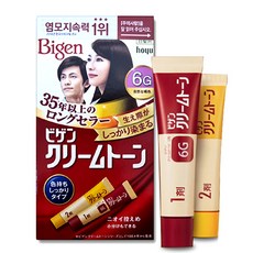 Bigen 美源 Cream-tone 染髮劑 40g, 6G 自然棕色, 1個