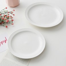 PRELUDE Neobone Rinne 盤子2件組, 白色, 盤子 18.4cm + 盤子 22.5cm, 2套