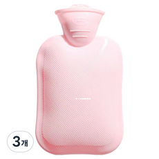 다온 뜨끈한 온수찜질팩 핑크 1L, 3개