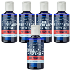 Bluebeards 藍鬍子 鬍前軟化油 - 英國進口 刮鬍軟化 滋潤保濕, 100ml, 5瓶
