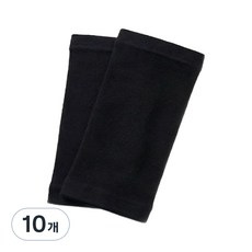 마메 팔뚝 보정 압박복 보호대 2p, 블랙, 10개