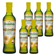 Ondoliva 奧多利瓦 葵花油, 500ml, 6個