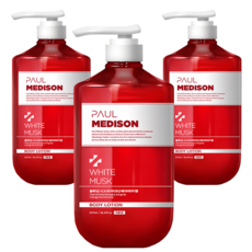 폴메디슨 시그니처 바디로션 화이트머스크향, 1.077L, 3개