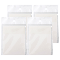 便利貼/便條紙 大(9.5 x 7cm), 1組, 透明色, 4本