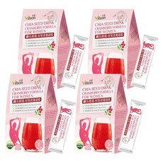 Vilson 米森 纖女搖搖系列 好私密蔓越莓 8包, 64g, 4盒