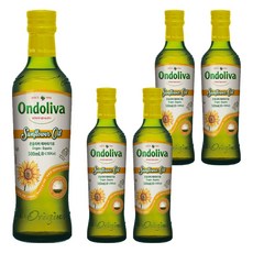 Ondoliva 奧多利瓦 葵花油, 500ml, 5個