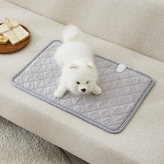 Noopza 寵物碳纖維電熱墊 HN-1002, 超細纖維灰色, 中型(40 x 60 cm)