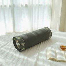 Begozani 顏料染色忠武枕頭, 炭灰色, 1個