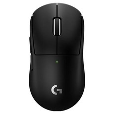 logitech G 羅技G 無線輕量化電競滑鼠, PRO X SUPERLIGHT 2 DEX, 黑色