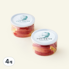 컷팅 고당도 감홍사과, 200g, 4개