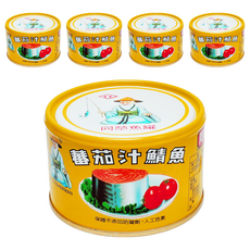 同榮 番茄汁鯖魚罐頭 固形量300公克, 425g, 5罐