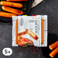 존쿡델리미트 김치 소시지, 300g, 5개