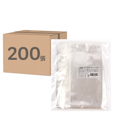 comet 服飾包裝用透明PP自黏袋, 200張