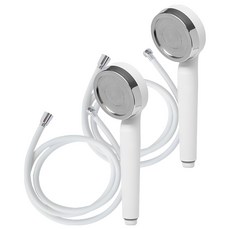DAELIM BATH 蓮蓬頭+PVC軟管 2m組, 白色, 2組