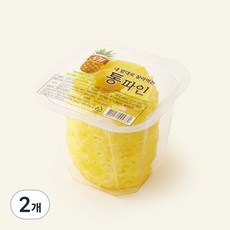 에스앤더블유 통파인애플, 540g, 2개