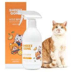 쉬즈곤 반려동물 탈취제 동물용의약외품 시트러스가든향, 500ml, 1개