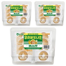 Nonghyup 韓國大米甜甜圈 香蕉口味 8包, 320g, 3個