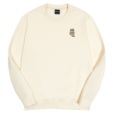 옥스타 남녀공용 부끄냥 자수 특양면 맨투맨 4SSP026