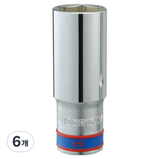 킹토니 롱 핸드 소켓 6각 1/2 14mm 423514M, 6개