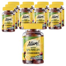 얼라이브 멀티 비타 구미, 60정, 10개