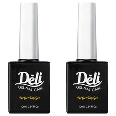 Deli Beauty 完美封層上層膠, 單一顏色, 10ml, 2個