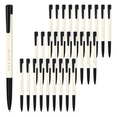 JAVAPEN 電子辦公原子筆 0.7 mm, 黑色, 144