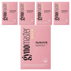 지노마스터 퀵 질유산균 30p, 45g, 5개