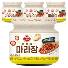 OTTOGI 不倒翁 麻辣醬 洋蔥 & 山椒, 4個, 200g