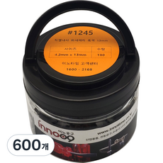 Inno工具 自攻螺絲 華司頭 黑色 1245, 600個