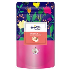 High Tea 伂橙 春映桃花紅茶 白桃風味, 2.5g, 12包, 1袋
