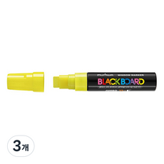 munhwA Jumbo黑板筆 15mm, 黃色, 3個
