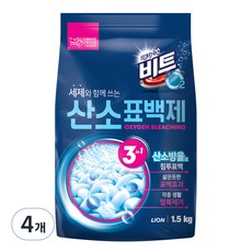 비트O2 산소표백제, 1.5kg, 4개