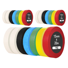 iQIHAN Dada 彩虹紙膠帶 7入 15mm x 20m, 3套, 混合色