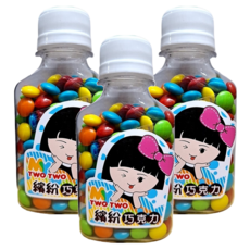 MY TWO TWO 繽紛巧克力風味糖, 80g, 3入