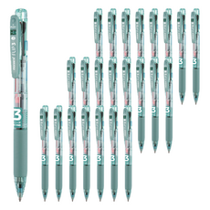 monAmi Flip3 多功能筆 0.5mm, 鼠尾草綠, 24個