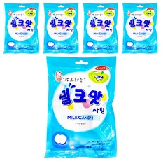 Mammos 牛奶糖 韓國產, 80g, 5袋