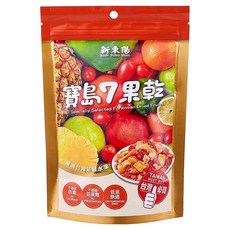 新東陽 寶島7果乾 低溫烘焙保留水果營養 小塊切丁方便入口 七種台灣綜合水果一次滿足, 150g, 1包